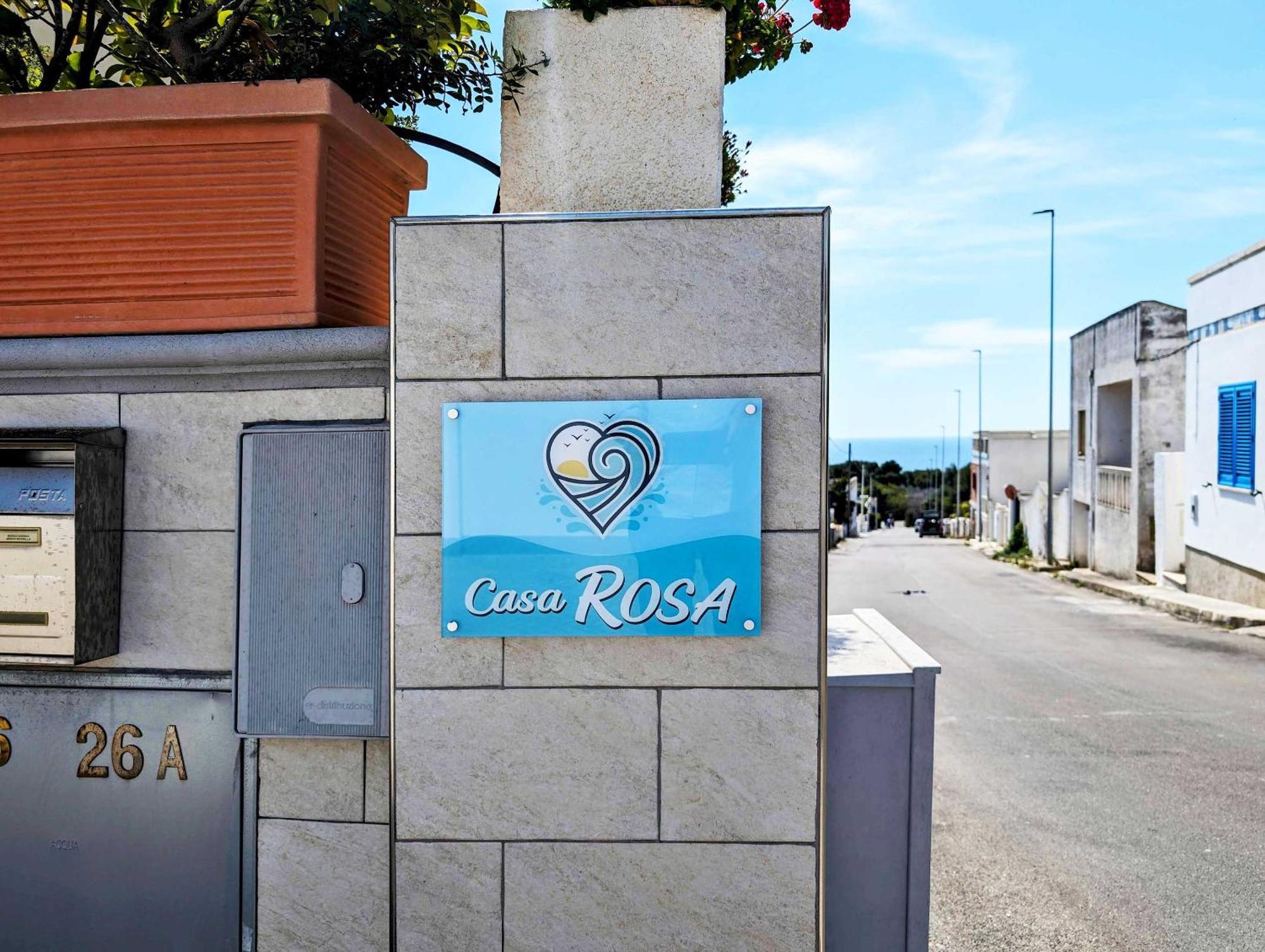 Oikia Vacanze S Cesarea Casa Rosa Su サンタ・チェザーレア・テルメ エクステリア 写真